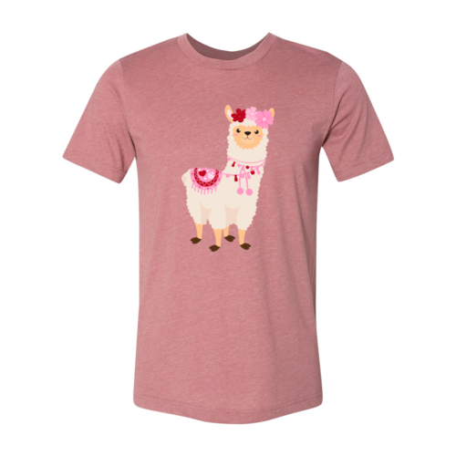 VAL0126 Valentine Llamas Shirt