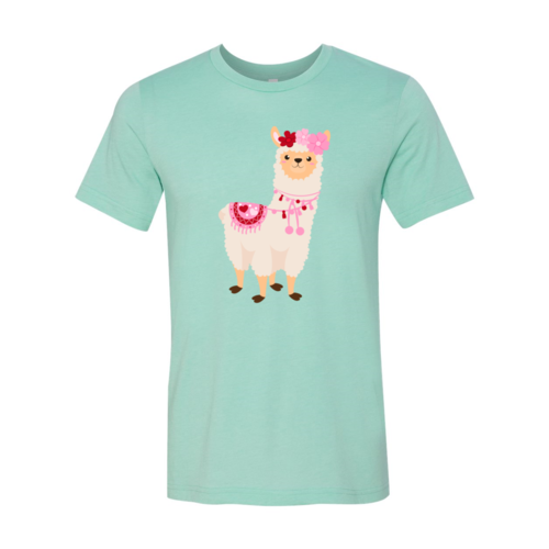 VAL0126 Valentine Llamas Shirt