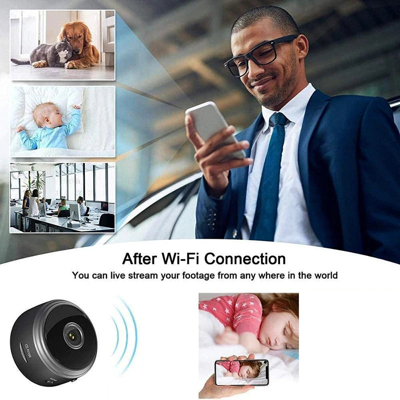 A9 Mini IP Camera 1080P HD Wireless Micro Camcorder