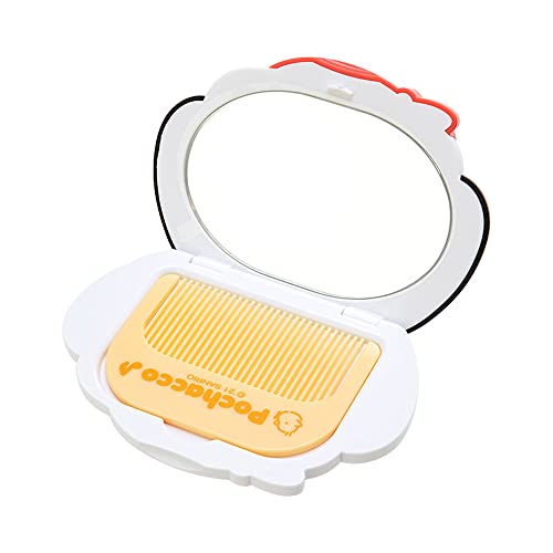 Sanrio 962481 Hello Kitty Table Top Mount Face Mirror & Comb Set