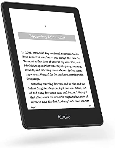 Amazon Kindle Paperwhite Signature Edition (32 GB) – With auto-adjusting front light, wireless charging, 6.8“ display