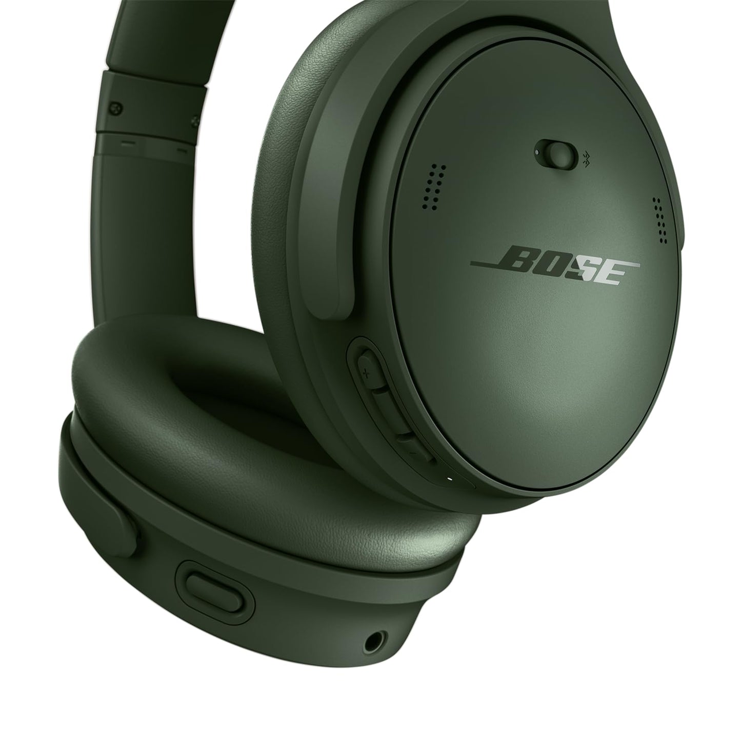 Bose QuietComfort Bluetooth Headphones, Wireless Headphones with Active Over Ear Noise Cancelling and Mic, Deep Bass, Up to 24 Hours of Playtime, Black