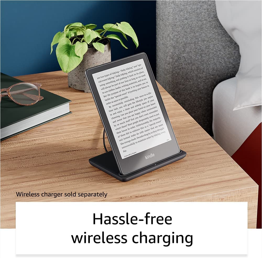Amazon Kindle Paperwhite Signature Edition (32 GB) – With auto-adjusting front light, wireless charging, 6.8“ display