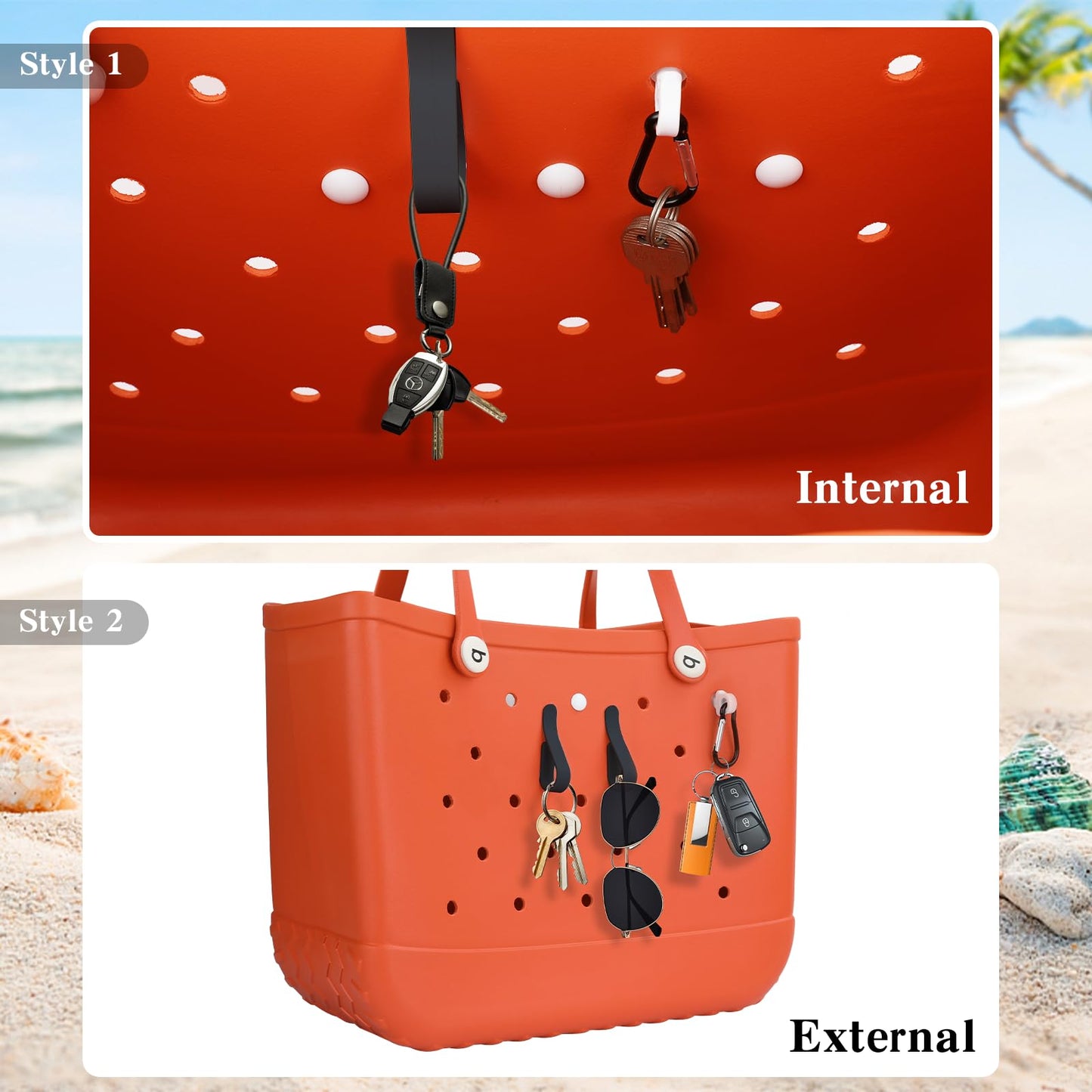 4PCS Accessories for Bogg Bag