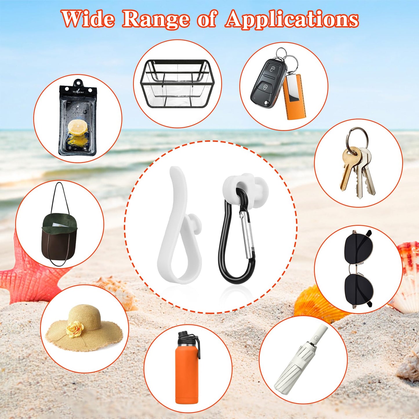 4PCS Accessories for Bogg Bag