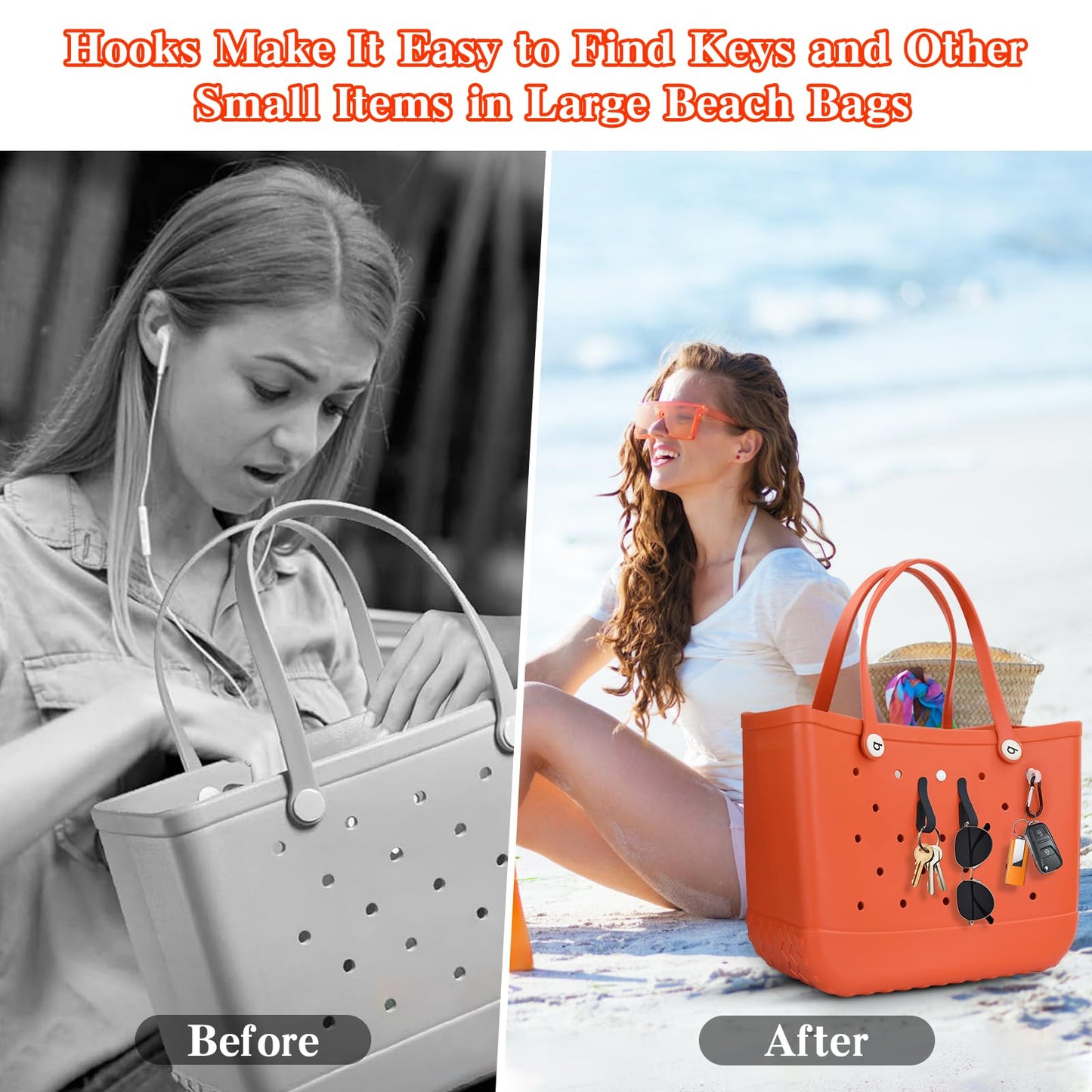 4PCS Accessories for Bogg Bag
