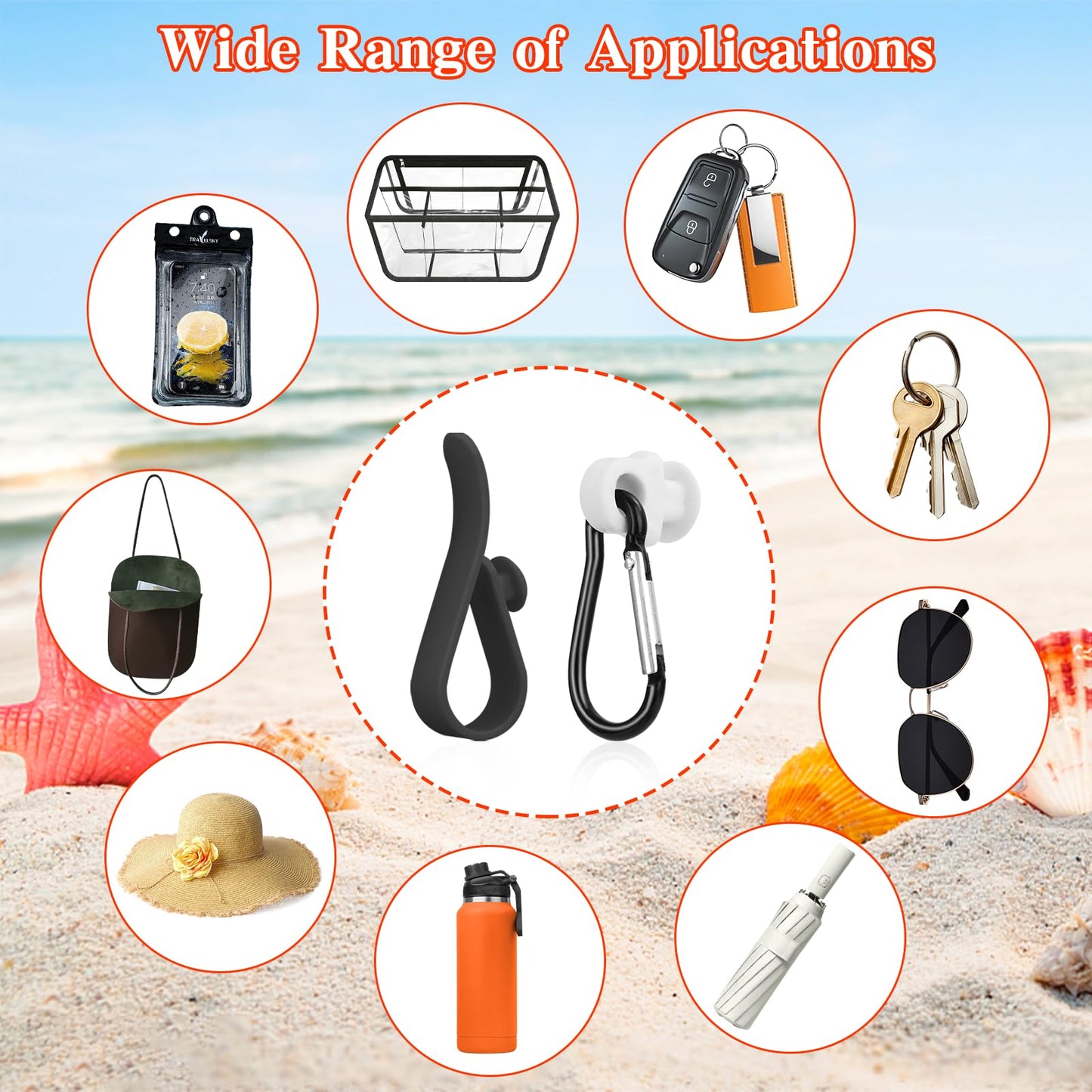 4PCS Accessories for Bogg Bag