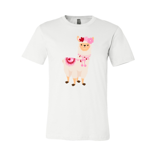 VAL0126 Valentine Llamas Shirt