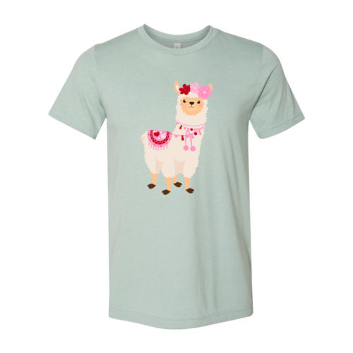 VAL0126 Valentine Llamas Shirt