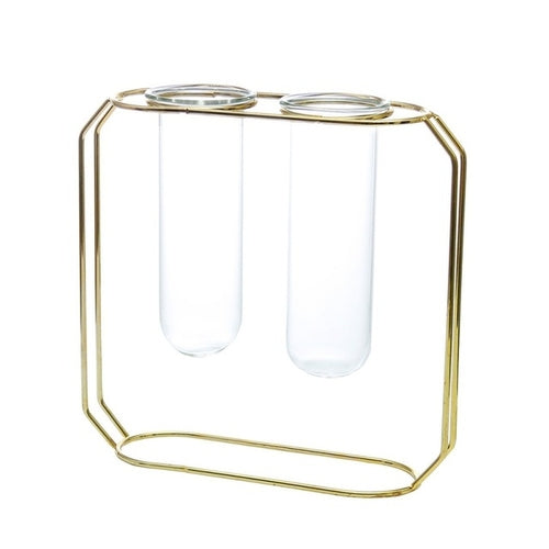 Lluxury Flower Vase Iron Stand