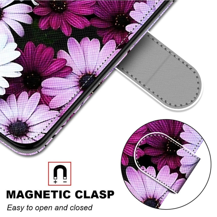 For Samsung Galaxy S22+ 5G Coloured Drawing Cross Texture Horizontal