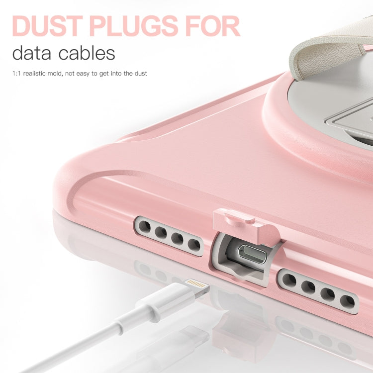 360 Degree Rotation PC + TPU Tablet Case For iPad Mini