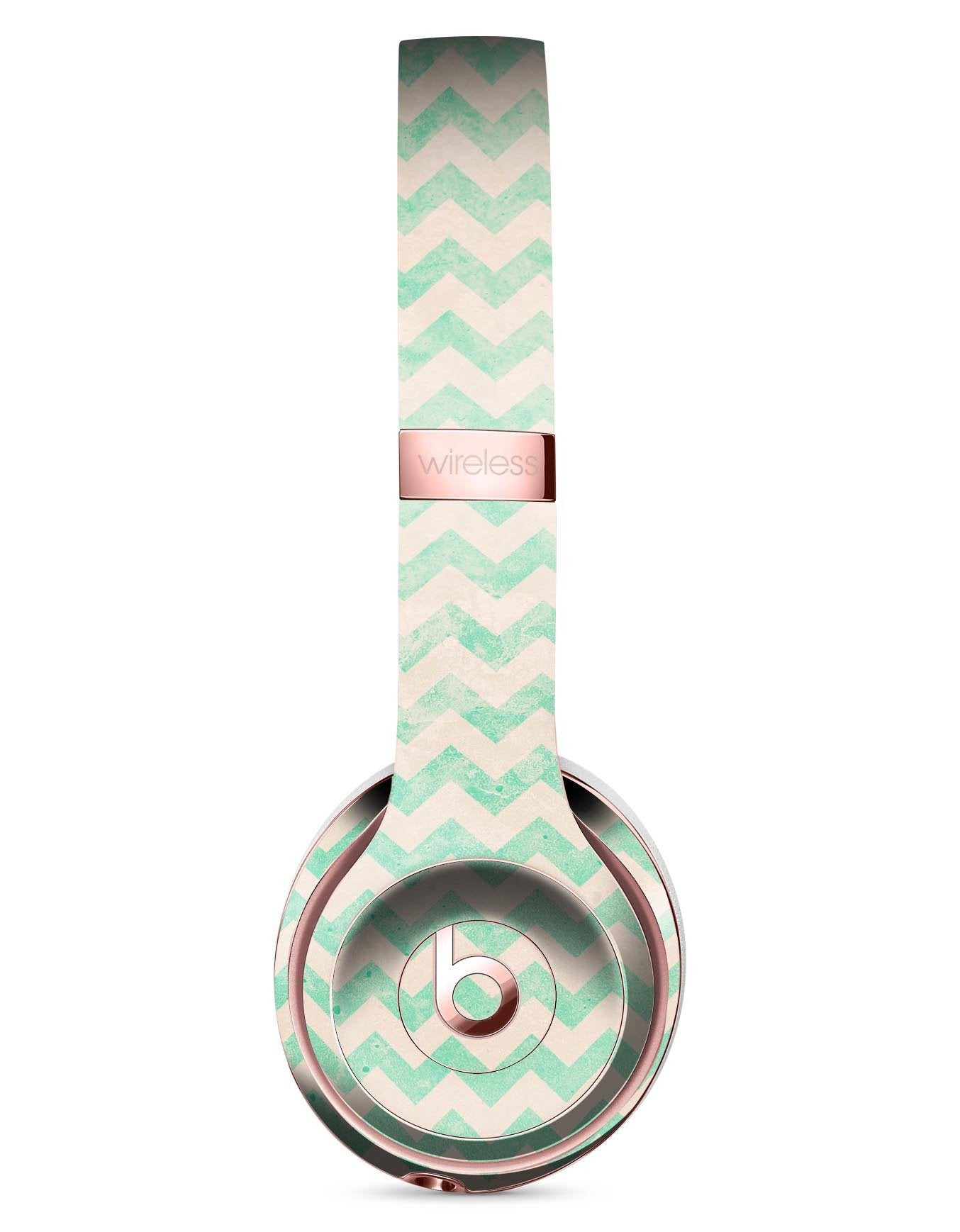 Faded Aqua Chevron Pattern Full-Body Skin Kit for the Beats by Dre
