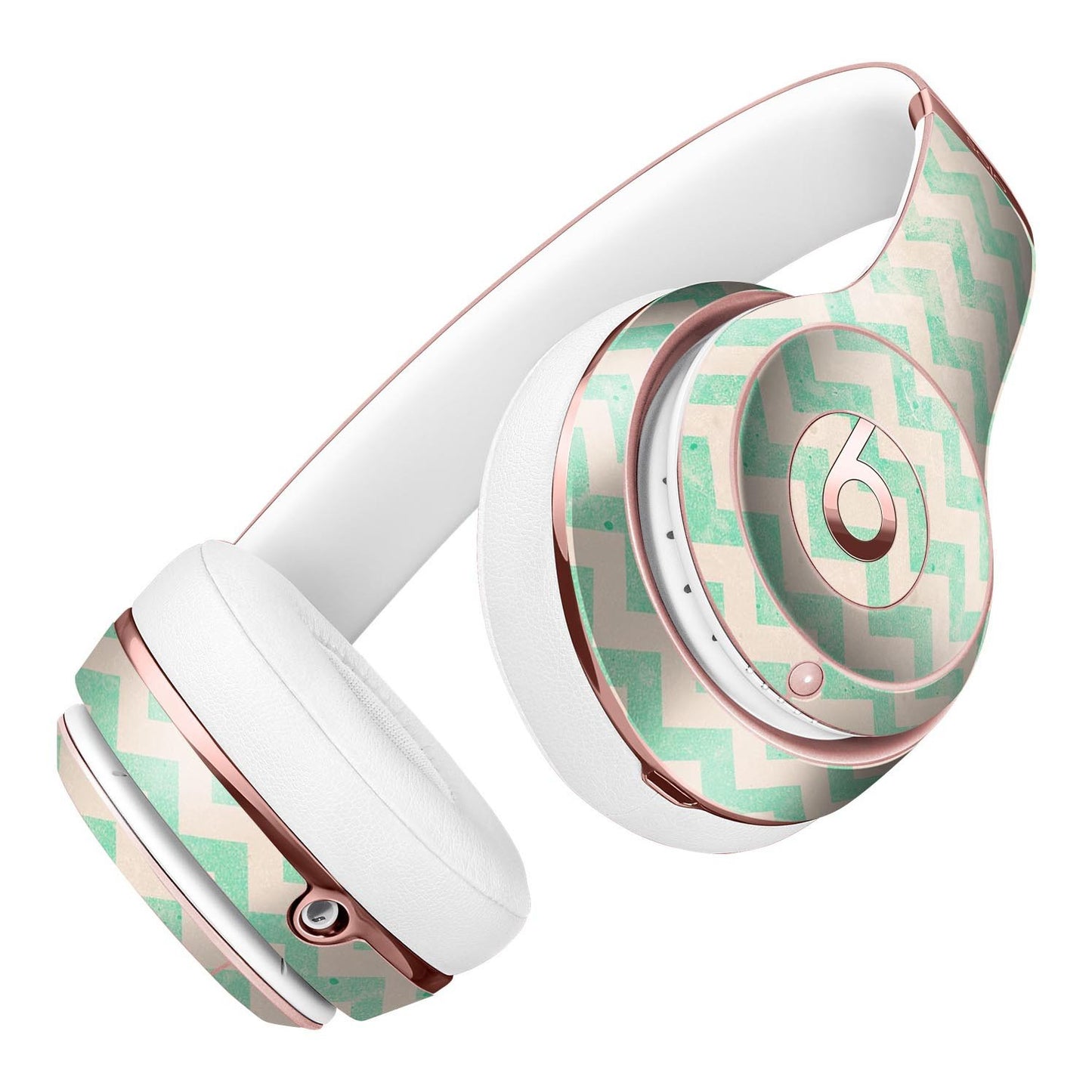 Faded Aqua Chevron Pattern Full-Body Skin Kit for the Beats by Dre