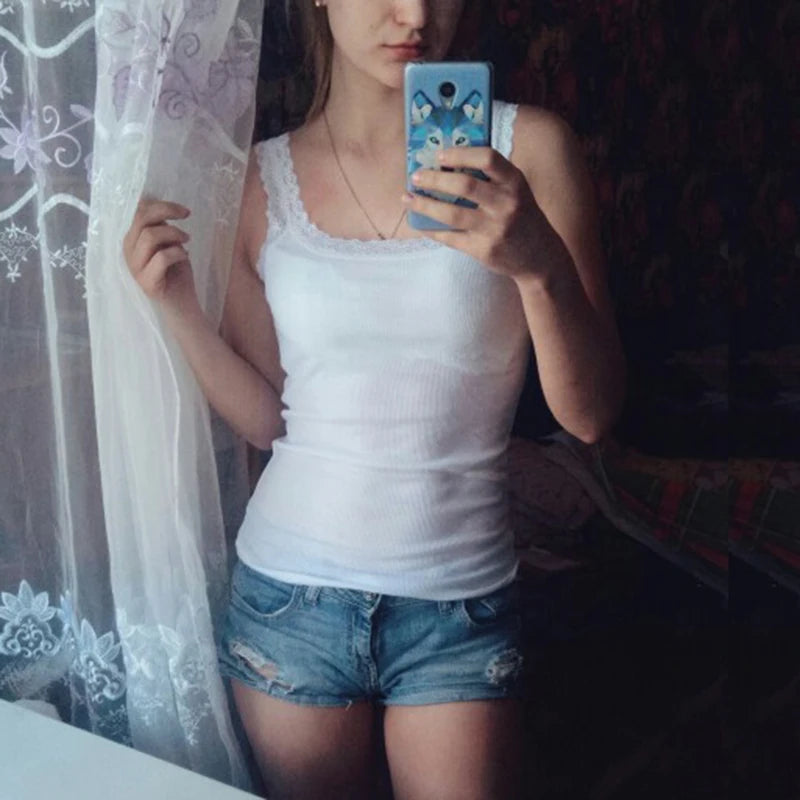 Women's Lace Tank Top