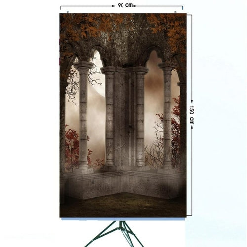 Halloween Backdrops Vinyl 3x5FT Lantern