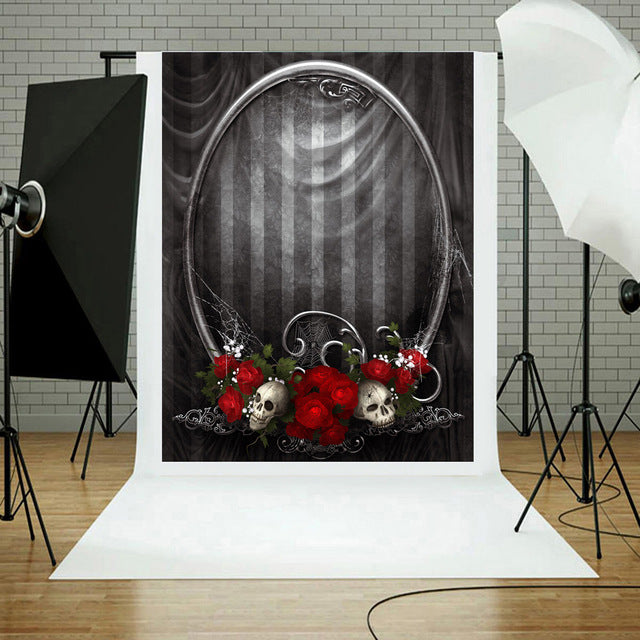 Halloween Backdrops Vinyl 3x5FT Lantern