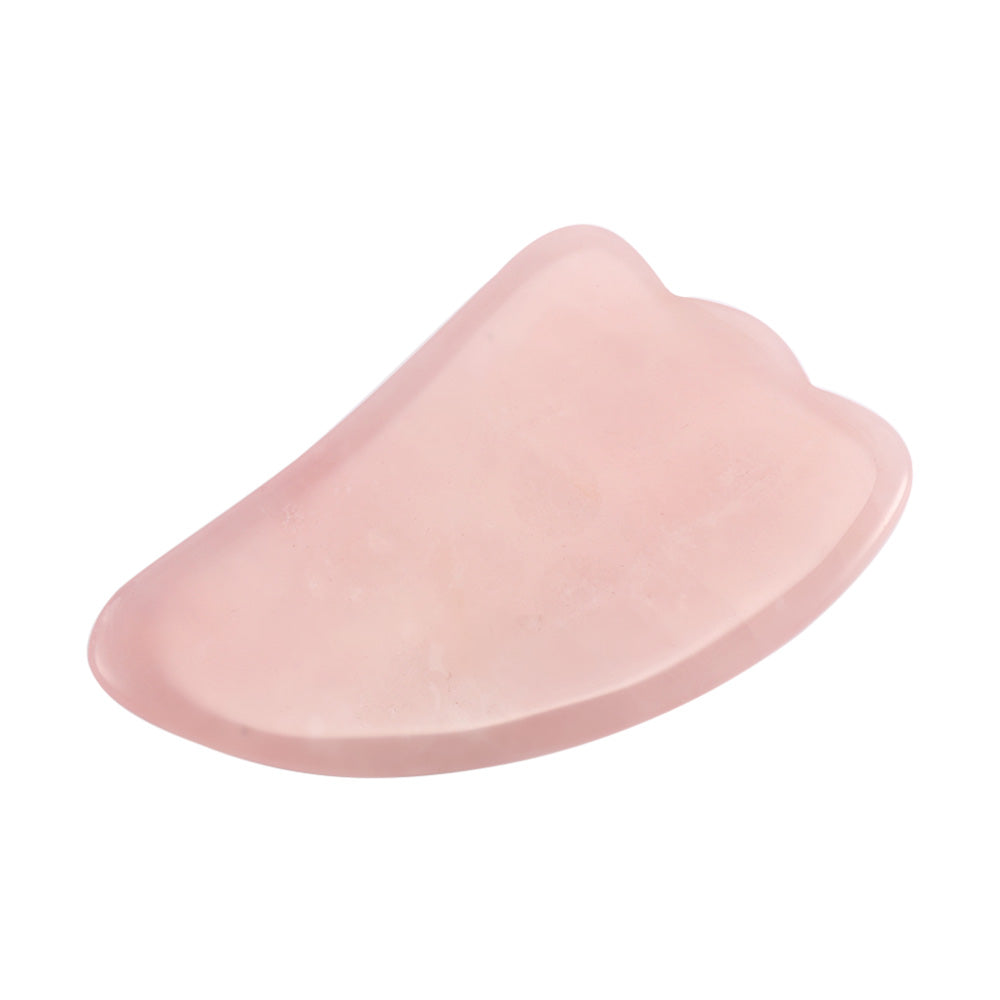 Pro Natural Rose Quartz Gua Sha Board