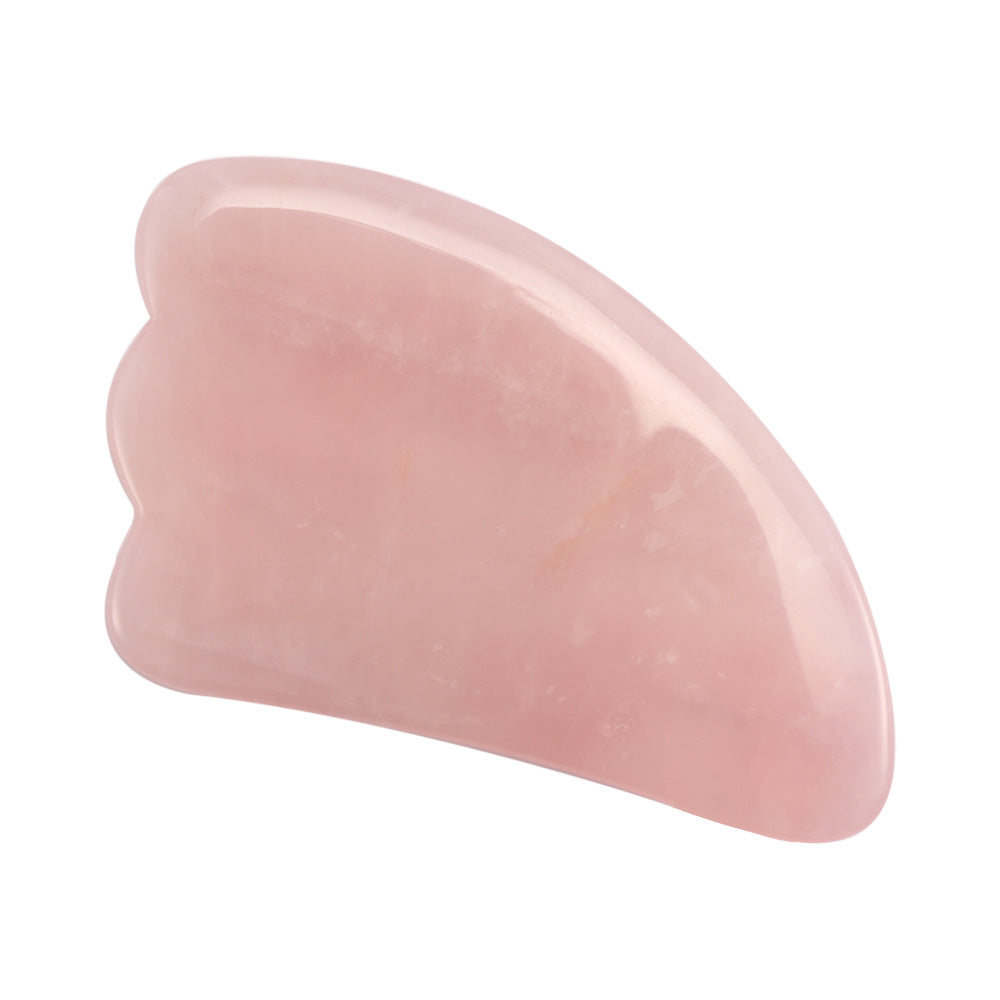 Pro Natural Rose Quartz Gua Sha Board