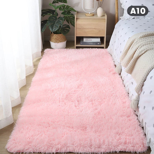 Nordic Thick Carpet Plush Living Room Bedroom Bed Blanket Floor