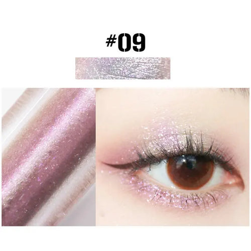 GILLTER SHIMMER EYE SHADOW 10 COLORS