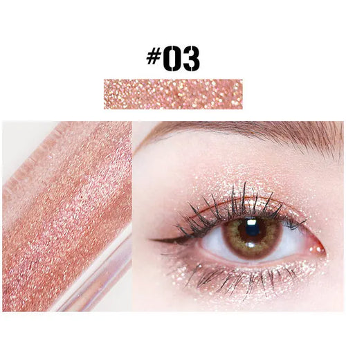 GILLTER SHIMMER EYE SHADOW 10 COLORS