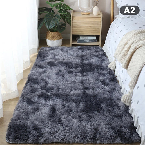 Nordic Thick Carpet Plush Living Room Bedroom Bed Blanket Floor