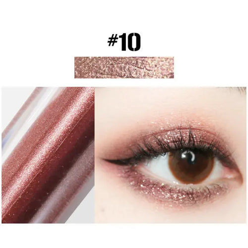GILLTER SHIMMER EYE SHADOW 10 COLORS