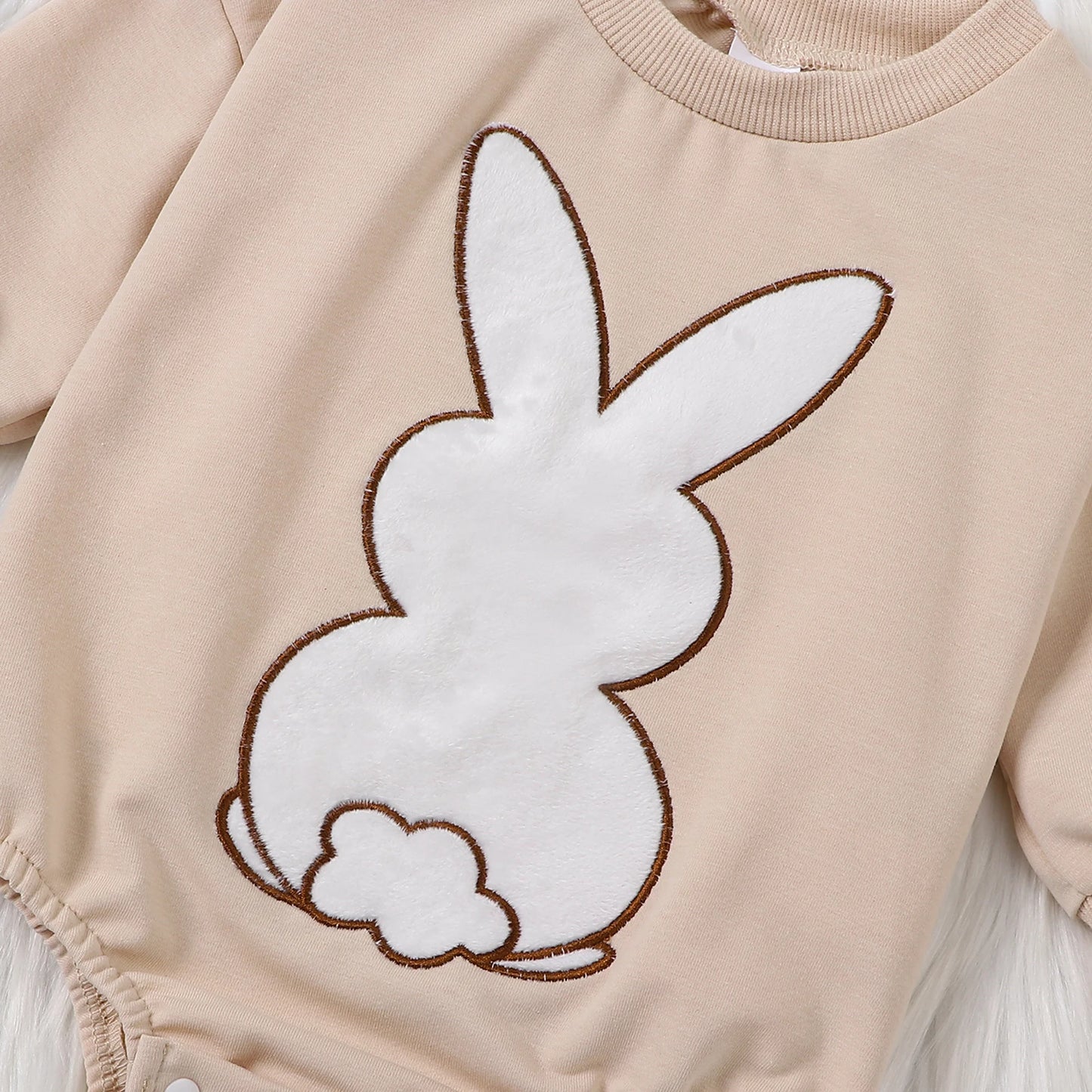 FOCUSNORM 0-5Y Autumn Baby Boys Girls Sweatshirts/Rompers Bunny