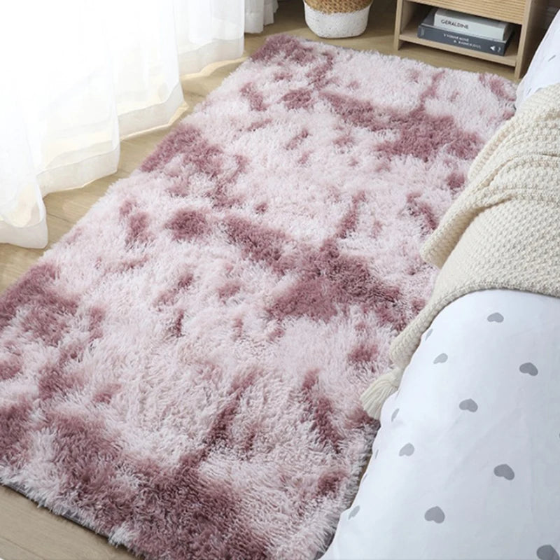 Nordic Thick Carpet Plush Living Room Bedroom Bed Blanket Floor