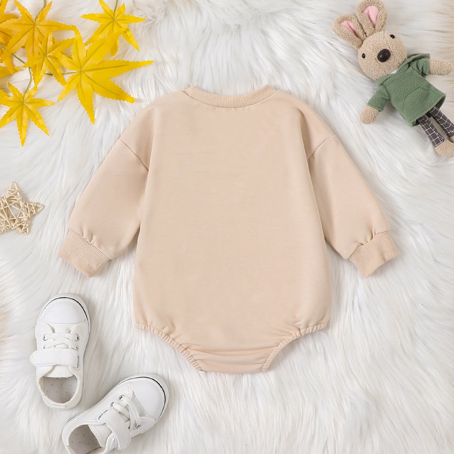 FOCUSNORM 0-5Y Autumn Baby Boys Girls Sweatshirts/Rompers Bunny