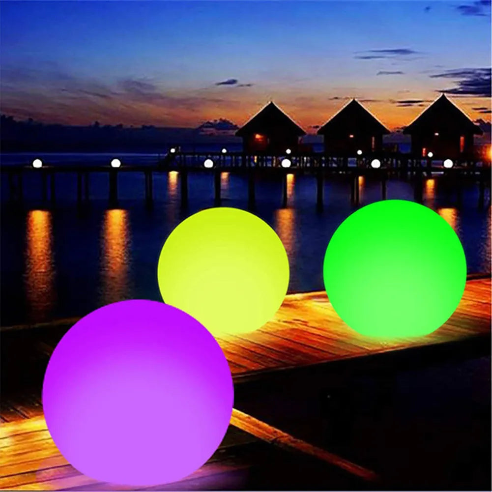 Floating Beach Ball with 16 Colors