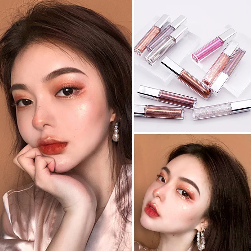 GILLTER SHIMMER EYE SHADOW 10 COLORS