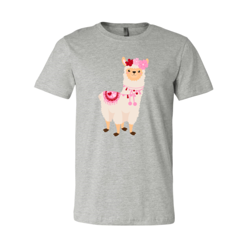 VAL0126 Valentine Llamas Shirt