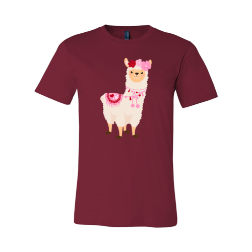 VAL0126 Valentine Llamas Shirt