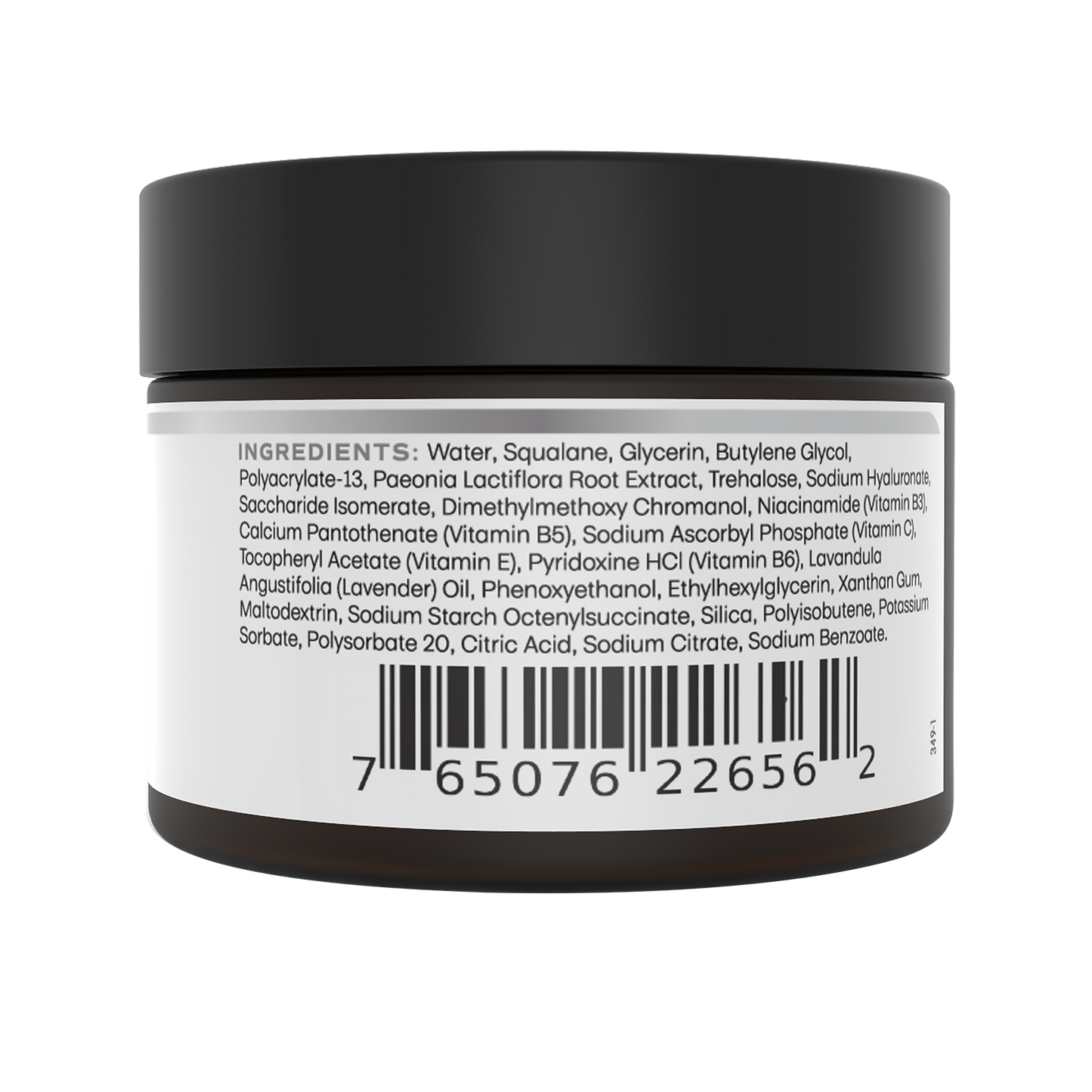 Sapo All Natural Night Cream with Hyaluronic Acid, Niacinamide and