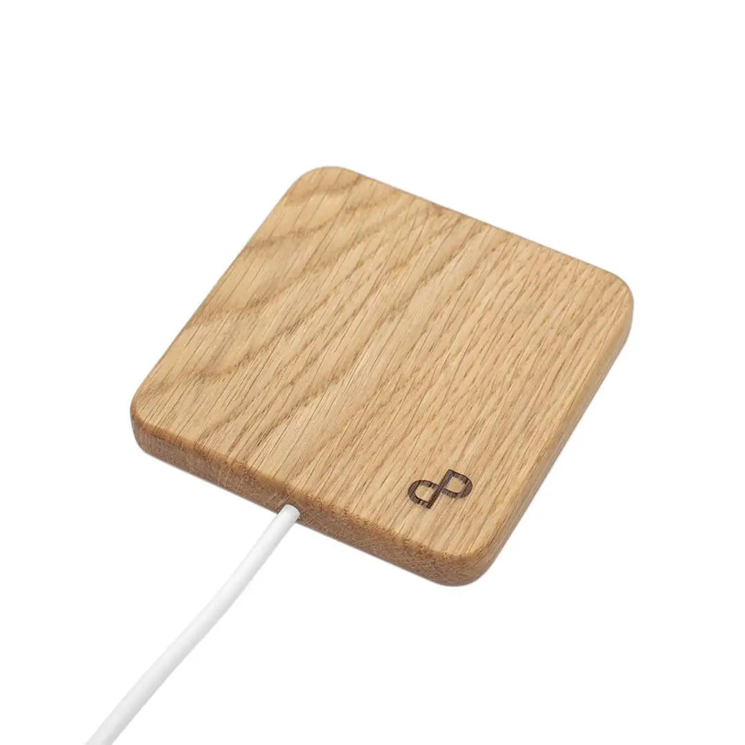 Handcrafted Wooden Wireless Fast Charging Phone Station