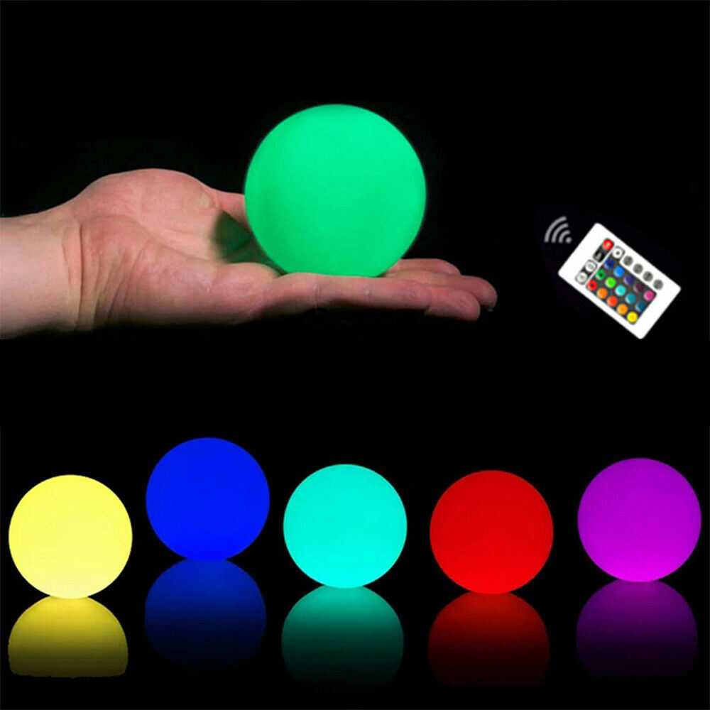 FLOATING LED BALL 16 COLORS WITH REMOTE