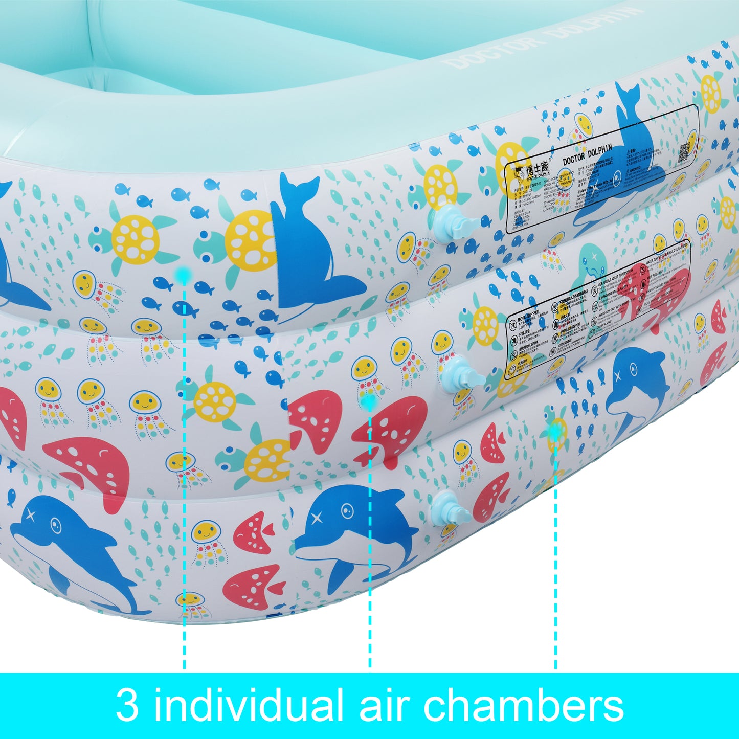 KIDS STURDY Inflatable Pool