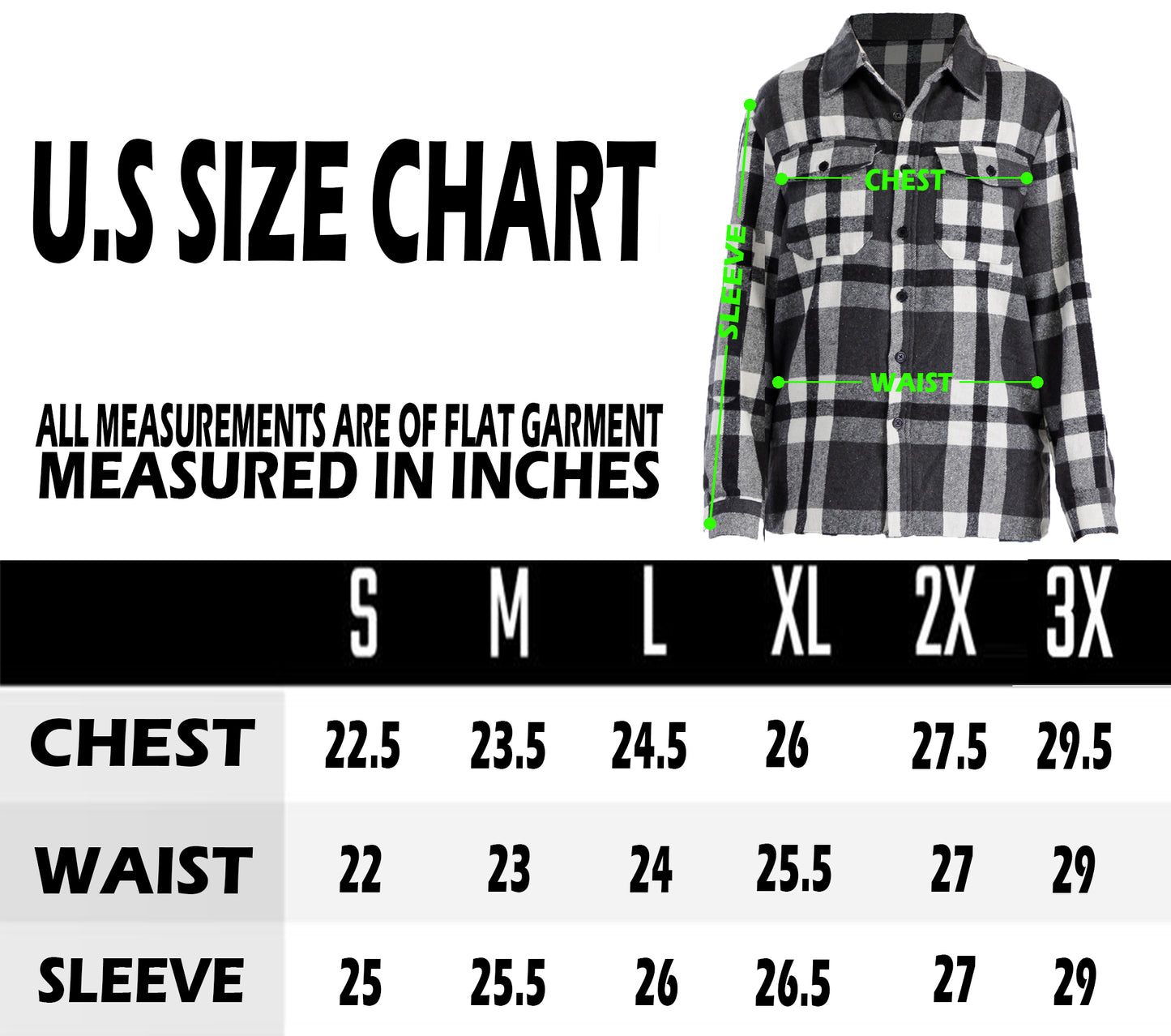 Boyfriend Oversized Soft Flannel Blk/Grey/Wht