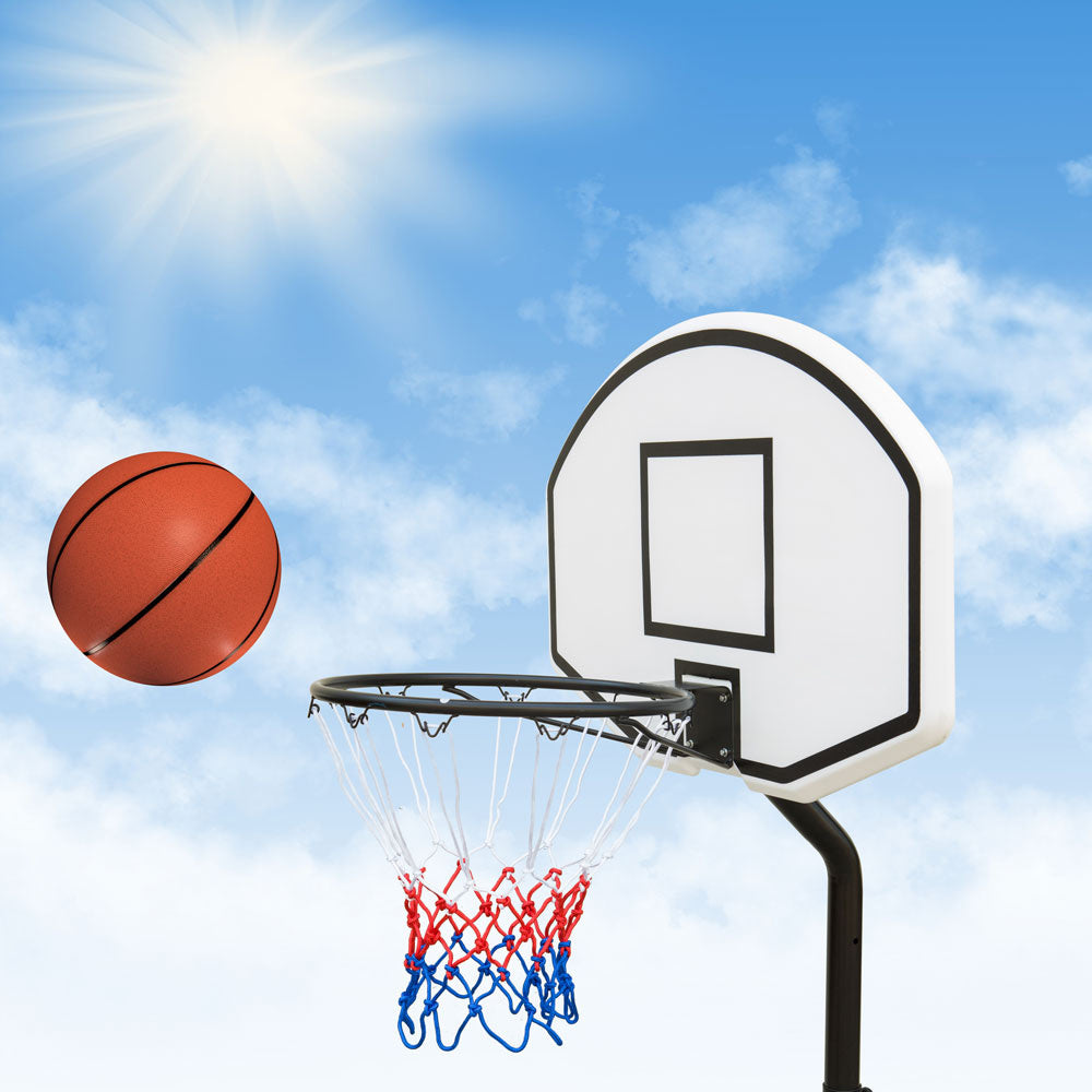 Portable Poolside Basketball Hoop Swimming Pool 3.1ft to 4.7ft