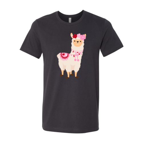 VAL0126 Valentine Llamas Shirt
