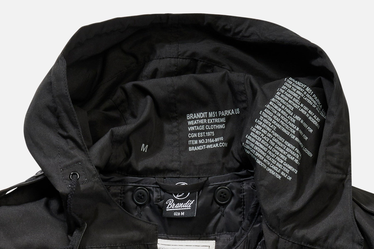 MENS OUTDOOR PARKA (FISHTAIL STYLE)