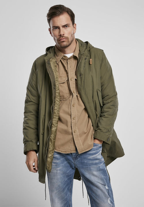 MENS OUTDOOR PARKA (FISHTAIL STYLE)