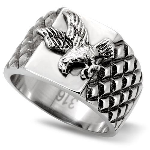 Eagle Stainless Steel Ring