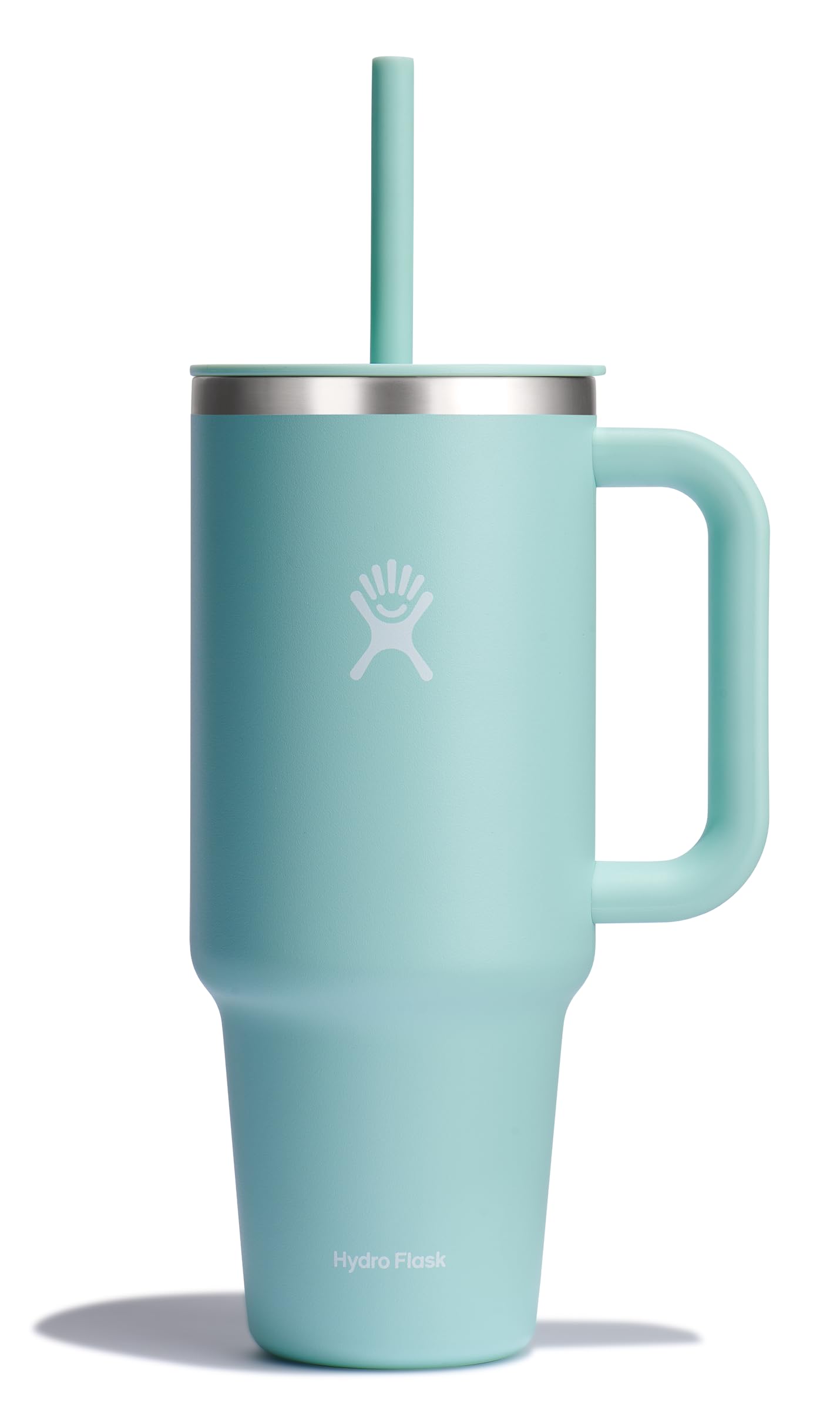 Hydro Flask All Around Travel Tumbler with Handle 32 Oz Trillium, Stainless Steel
