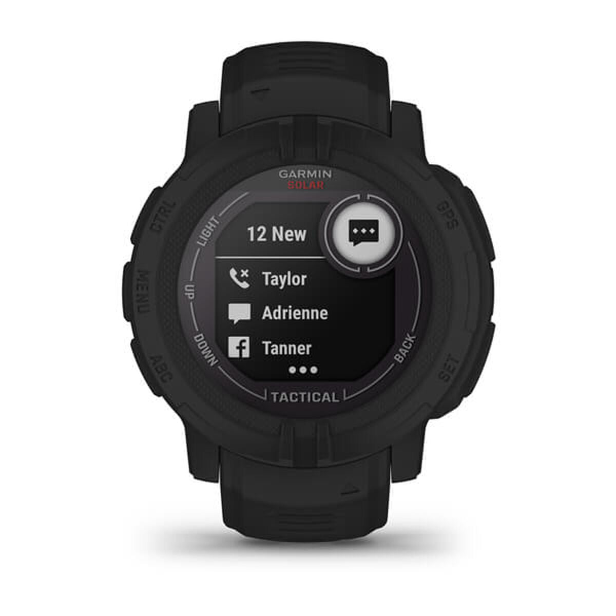 Activity Bangle GARMIN Instinct 2 Solar Tactical Edition Black 0,9"