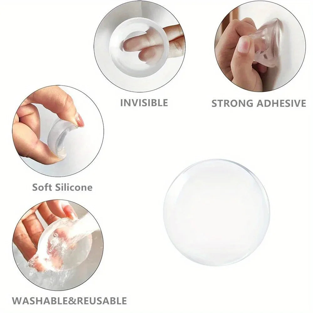 Door Knob Wall Shield Clear