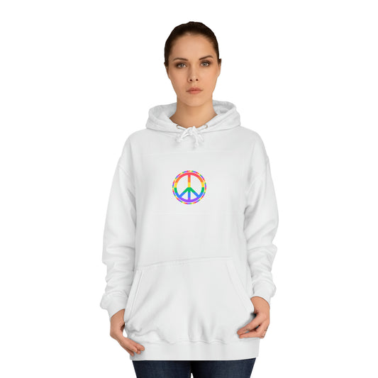 Pride Rainbow Peace  Unisex Hoodie