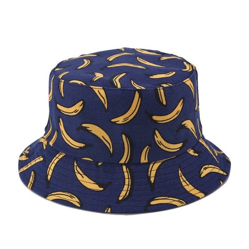 Banana Pattern Bucket Hat